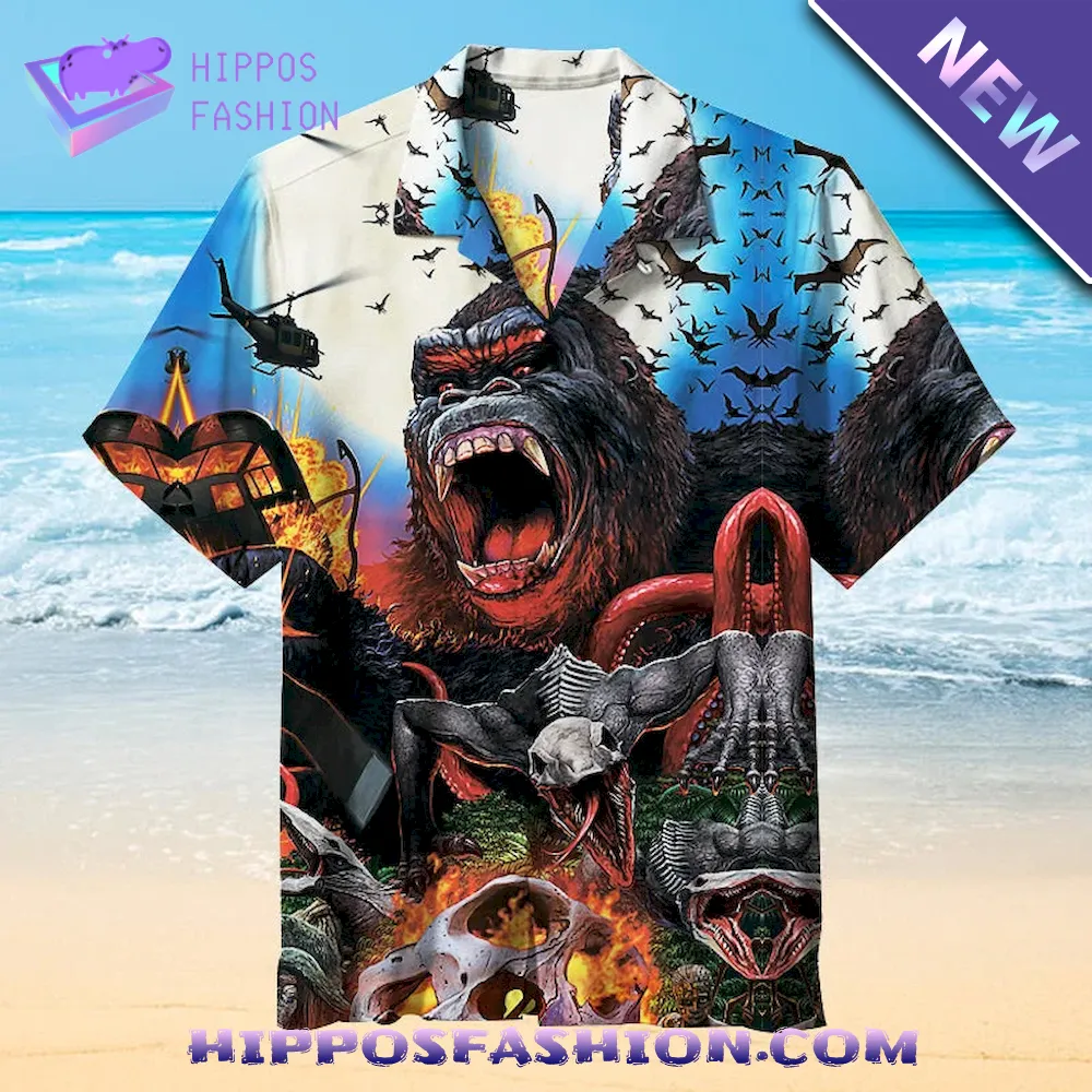 Kong Skull Island Hawaiian Shirt