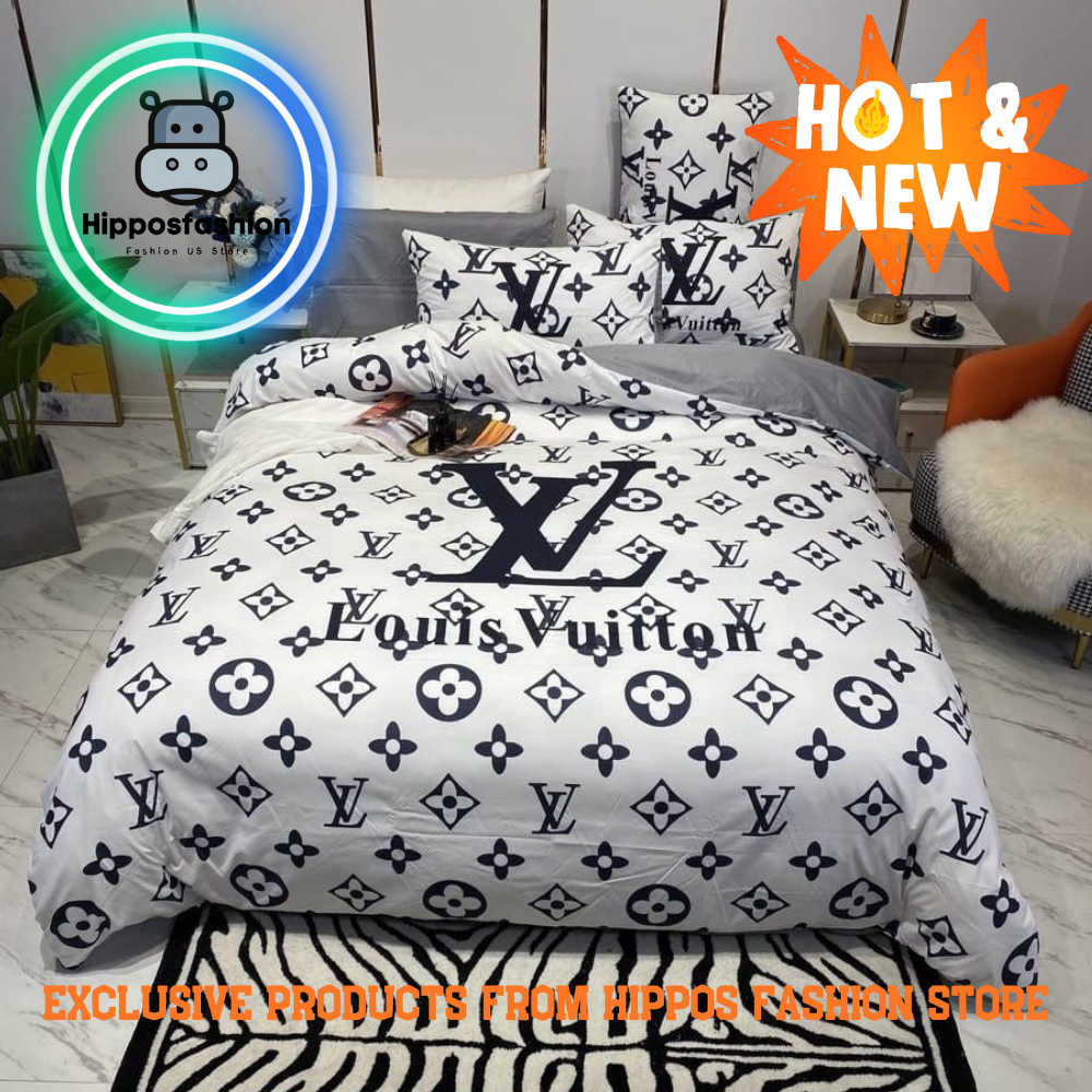 LV Luxury Brand Premium Bedding Set Home Decor