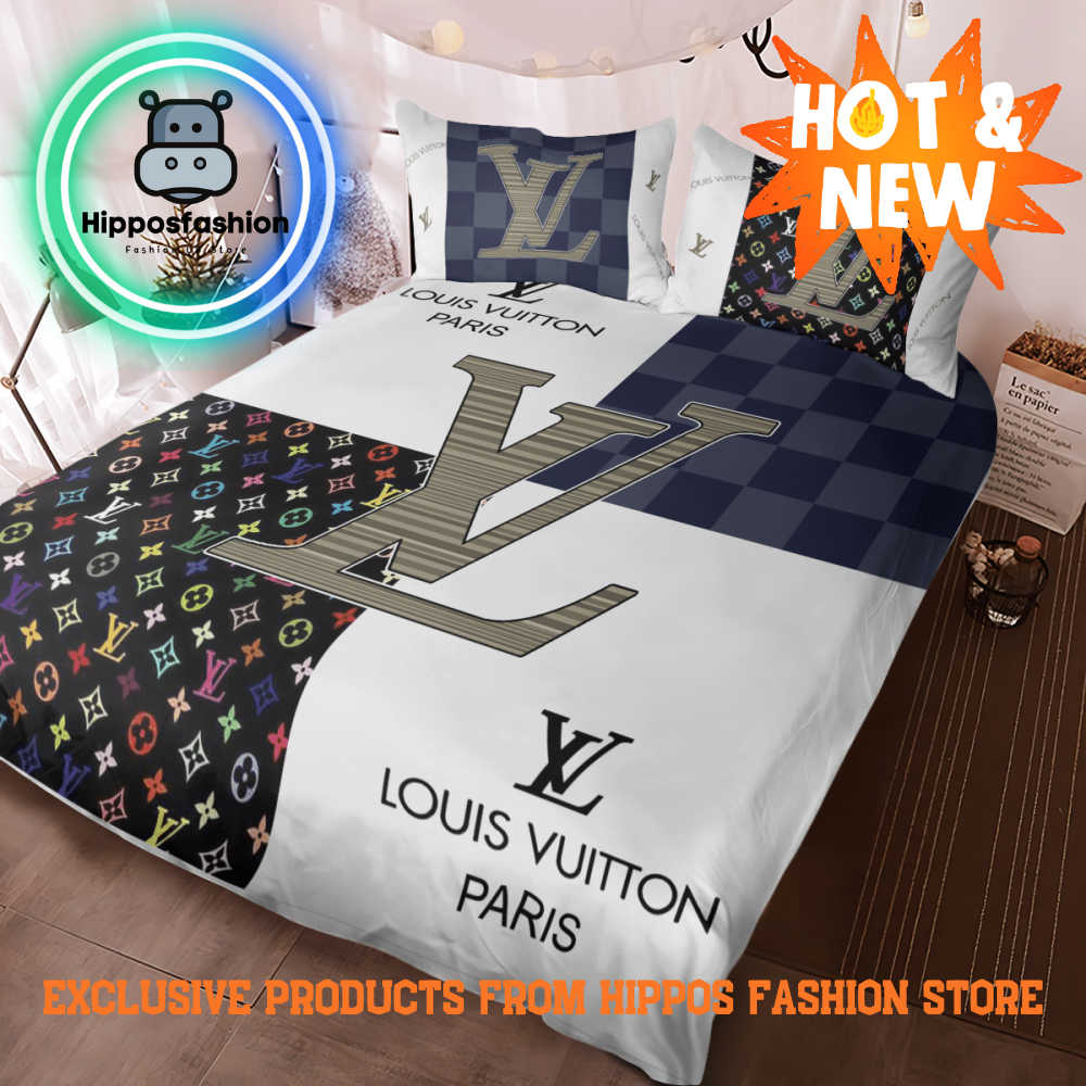 LV Paris Luxury Brand Bedding Set Home Decor rEBym.jpg