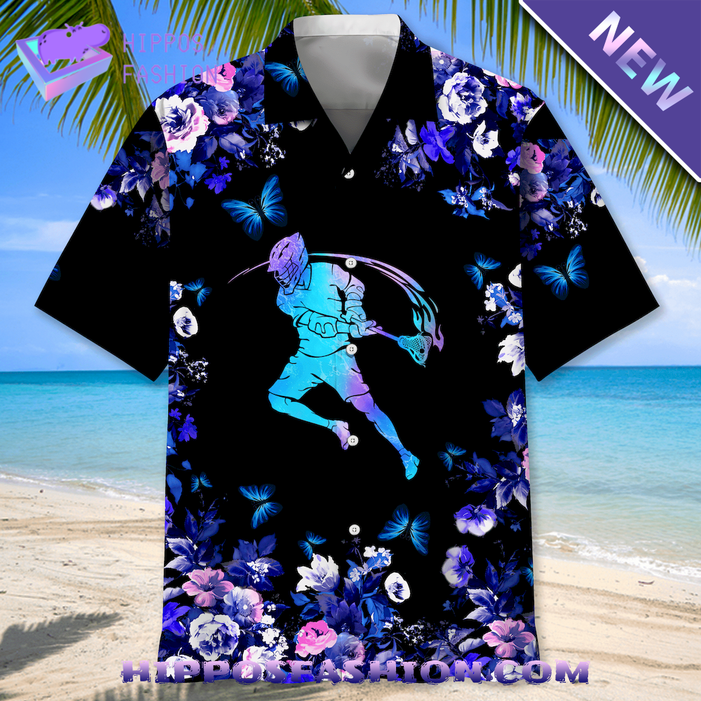 Lacrosse Hawaiian Nature Hawaiian Shirt