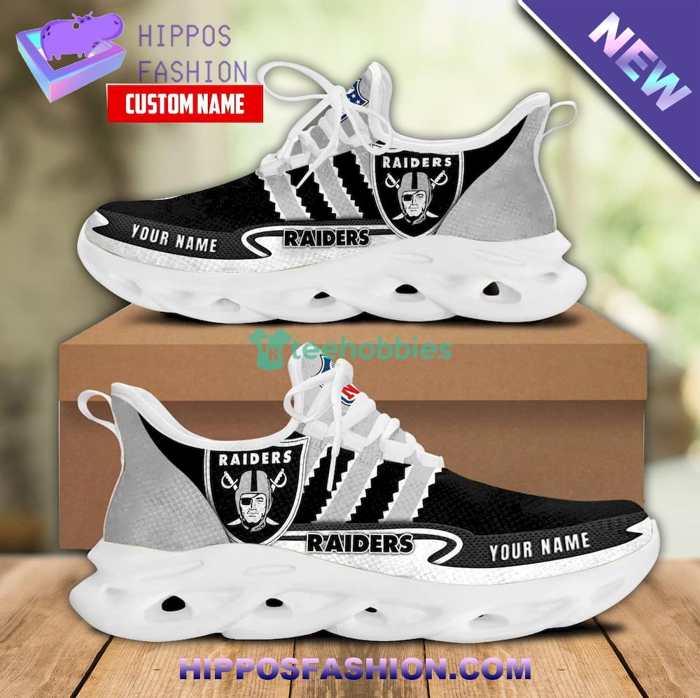 Las Vegas Raiders NFL Personalized Max Soul Shoes