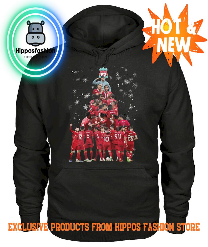 Liverpool FC Mery Christmas Hoodie