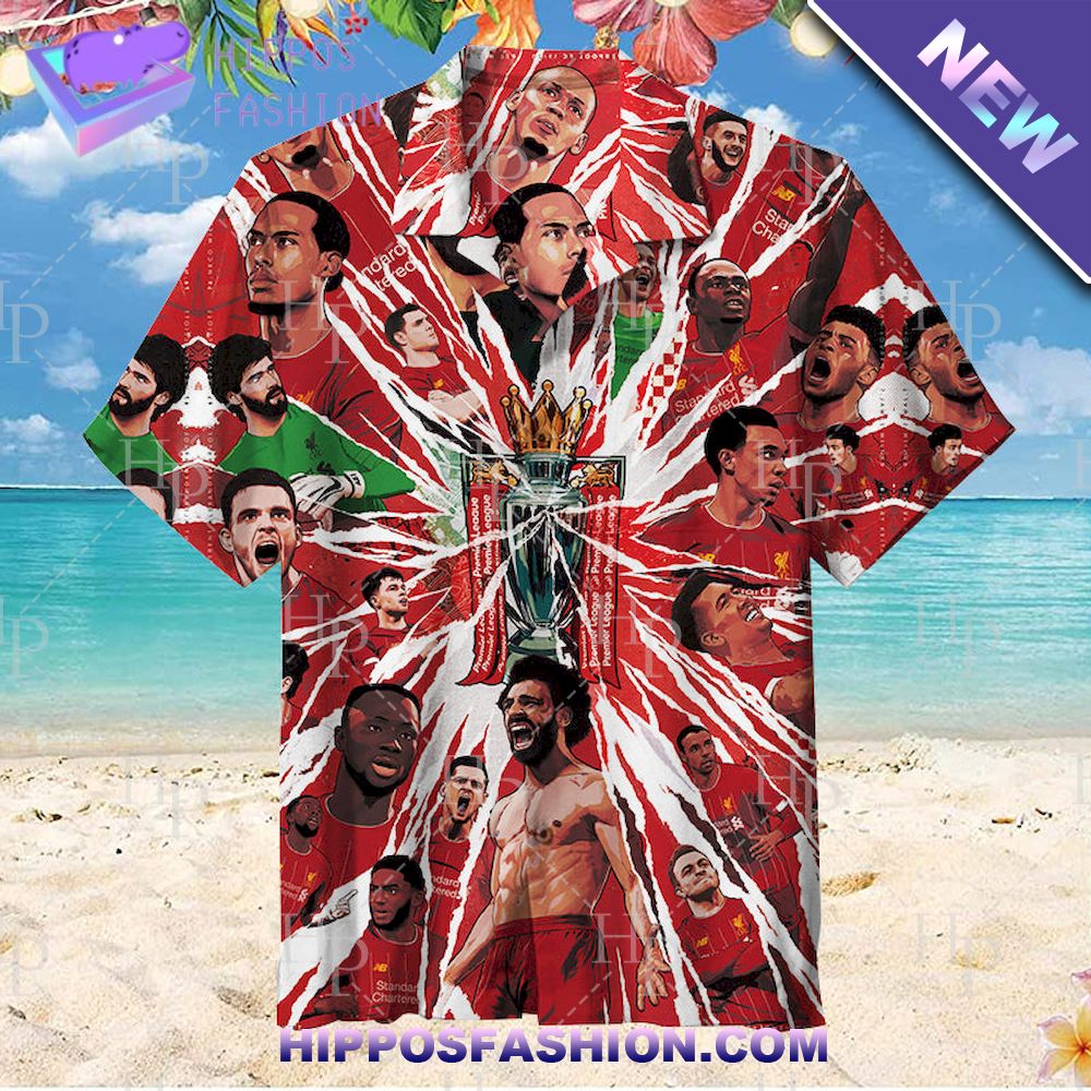 Liverpool Premier League Champions Hawaiian Shirt