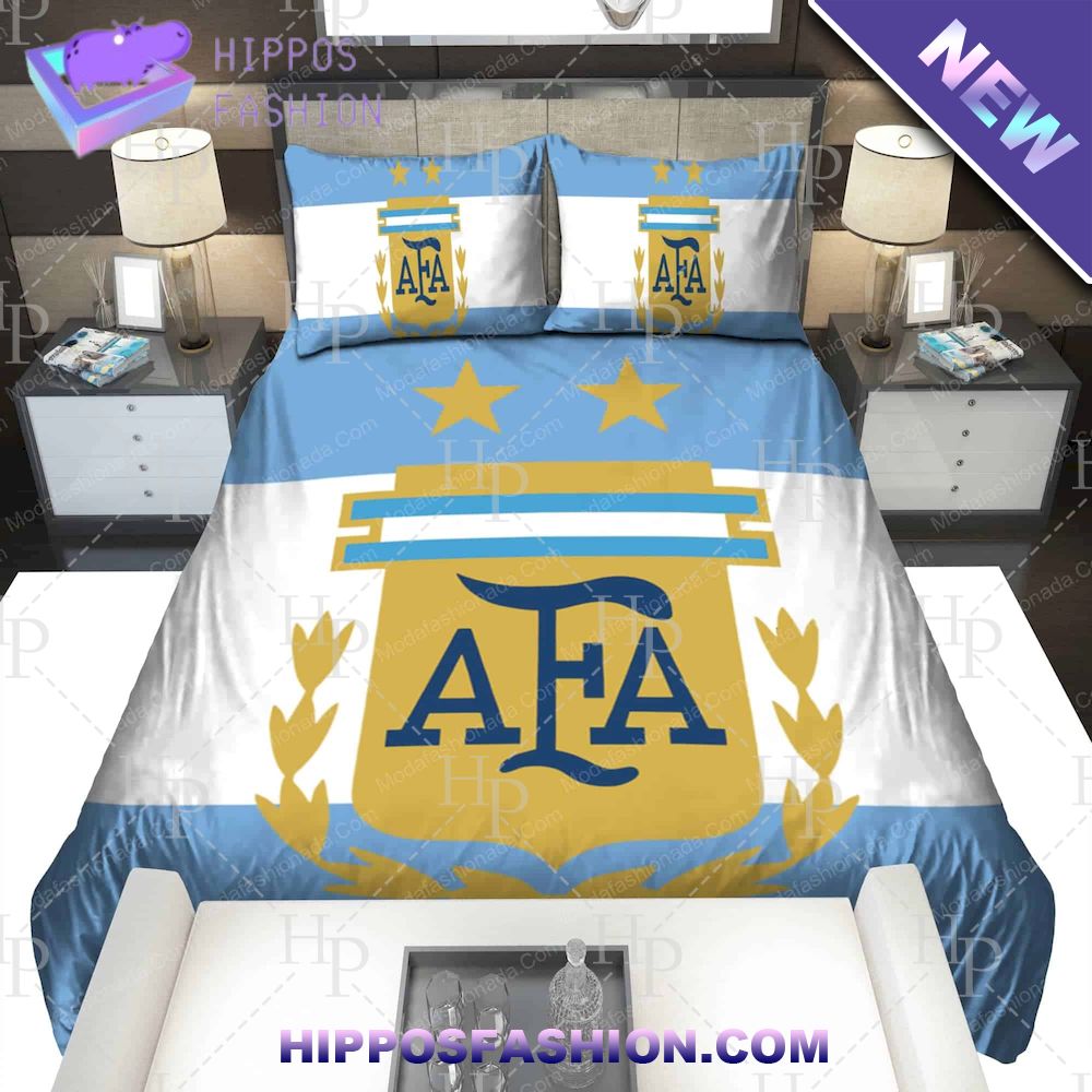 Logo Argentina National Football Team Bedding Sets