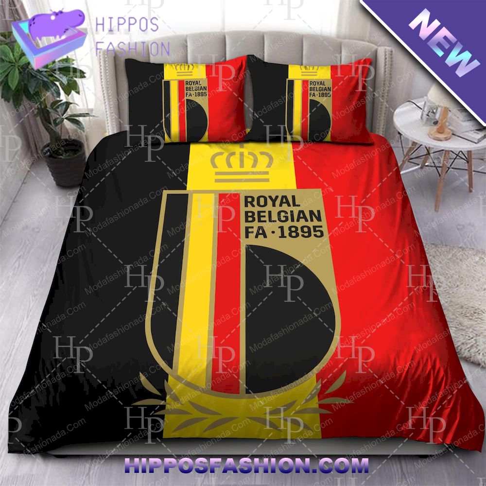 Logo Belgium National Football Team Bedding Sets