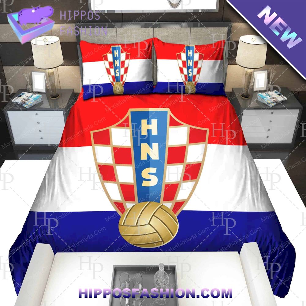 Logo Croatia National Football Team Bedding Sets