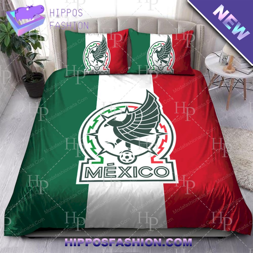 Logo Mexico National Football Team Bedding Sets
