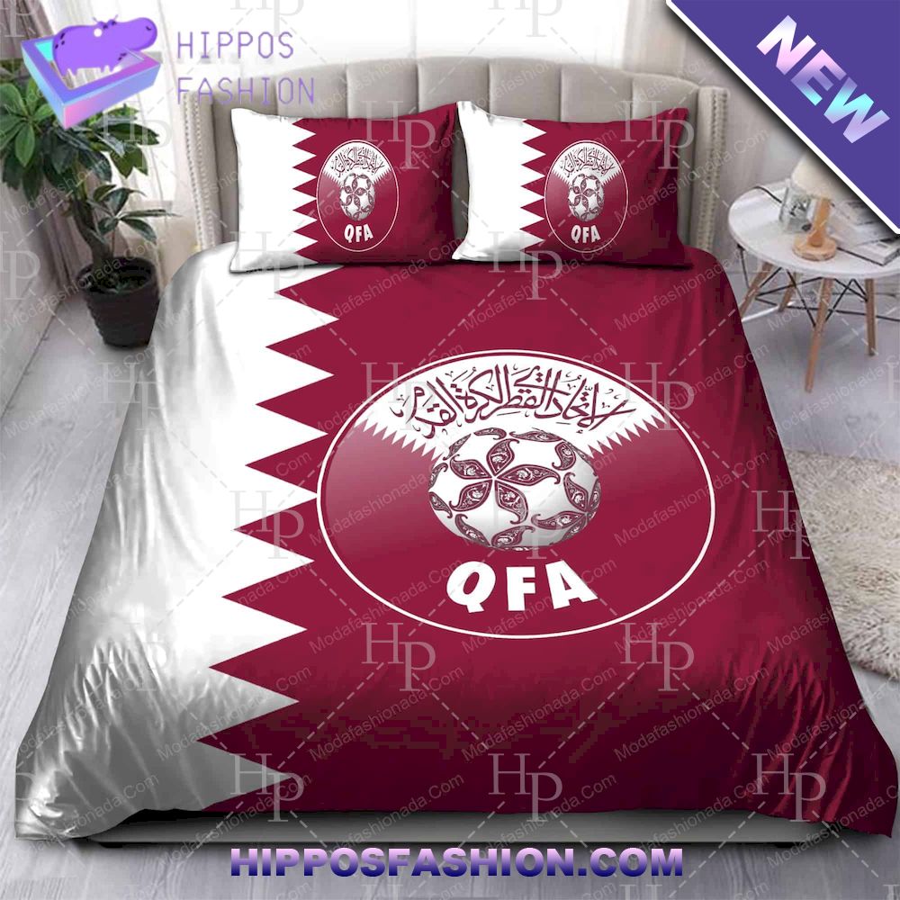 Logo Qatar National Football Team Bedding Sets