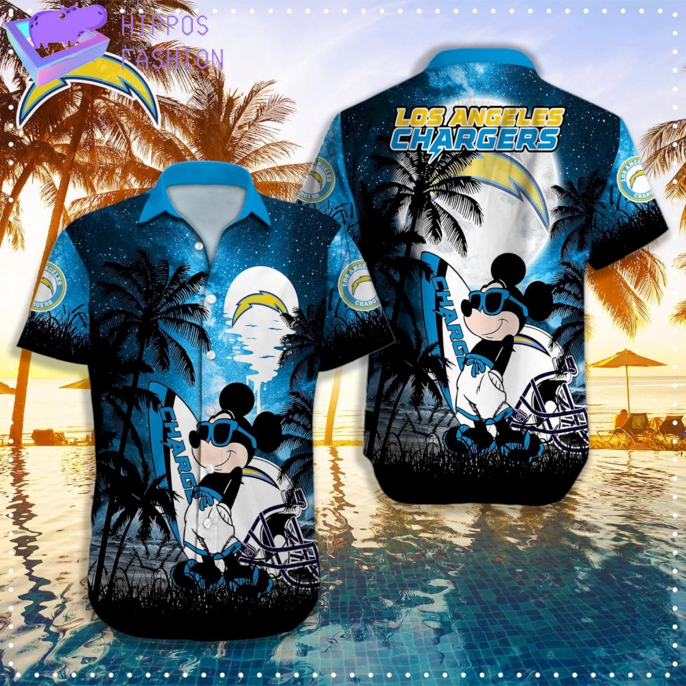 Los Angeles Chargers Mickey Hawaiian Shirt
