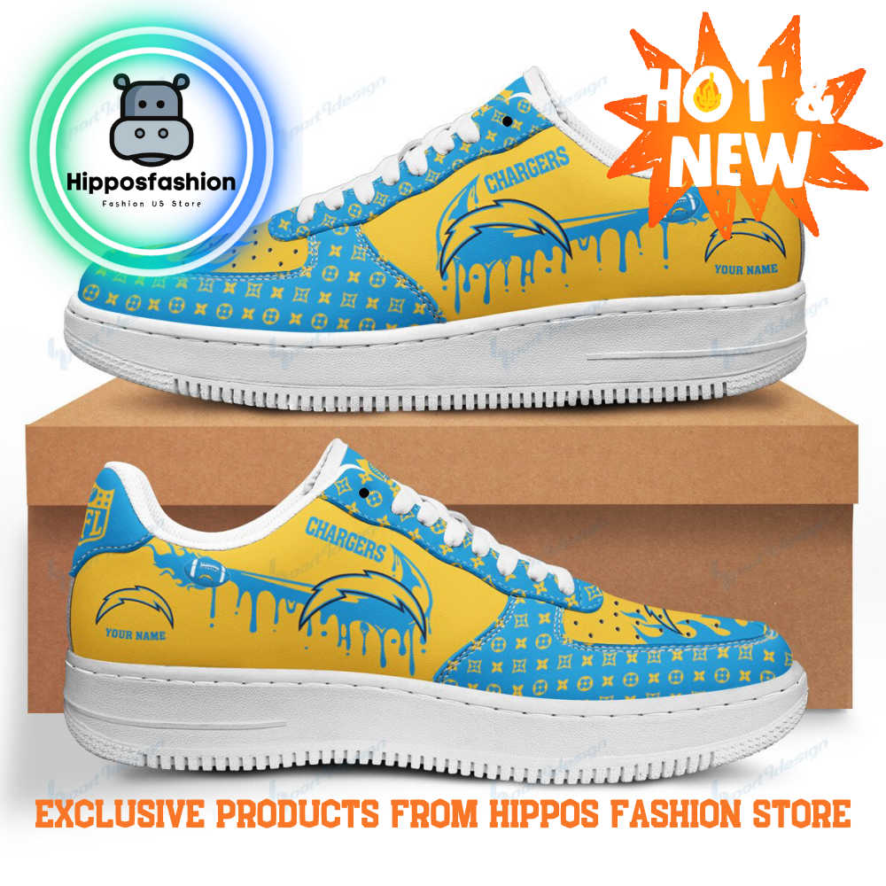 Los Angeles Chargers NFL Air Force Sneakers od.jpg