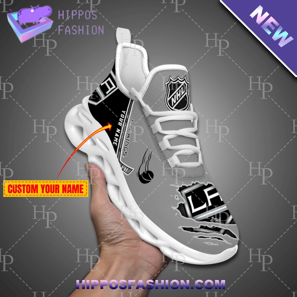 Los Angeles Kings NHL Personalized Max Soul Shoes