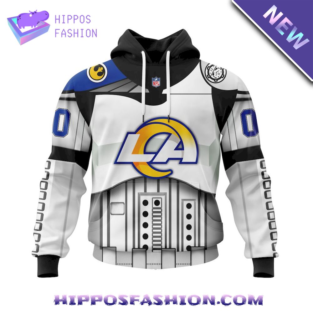Los Angeles Rams Star Wars May The th Be With You Personalized Hoodie D
