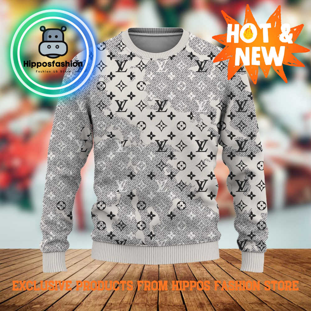 Louis Vuitton Monogram Brand Luxury Ugly Christmas Sweater raUy.jpg