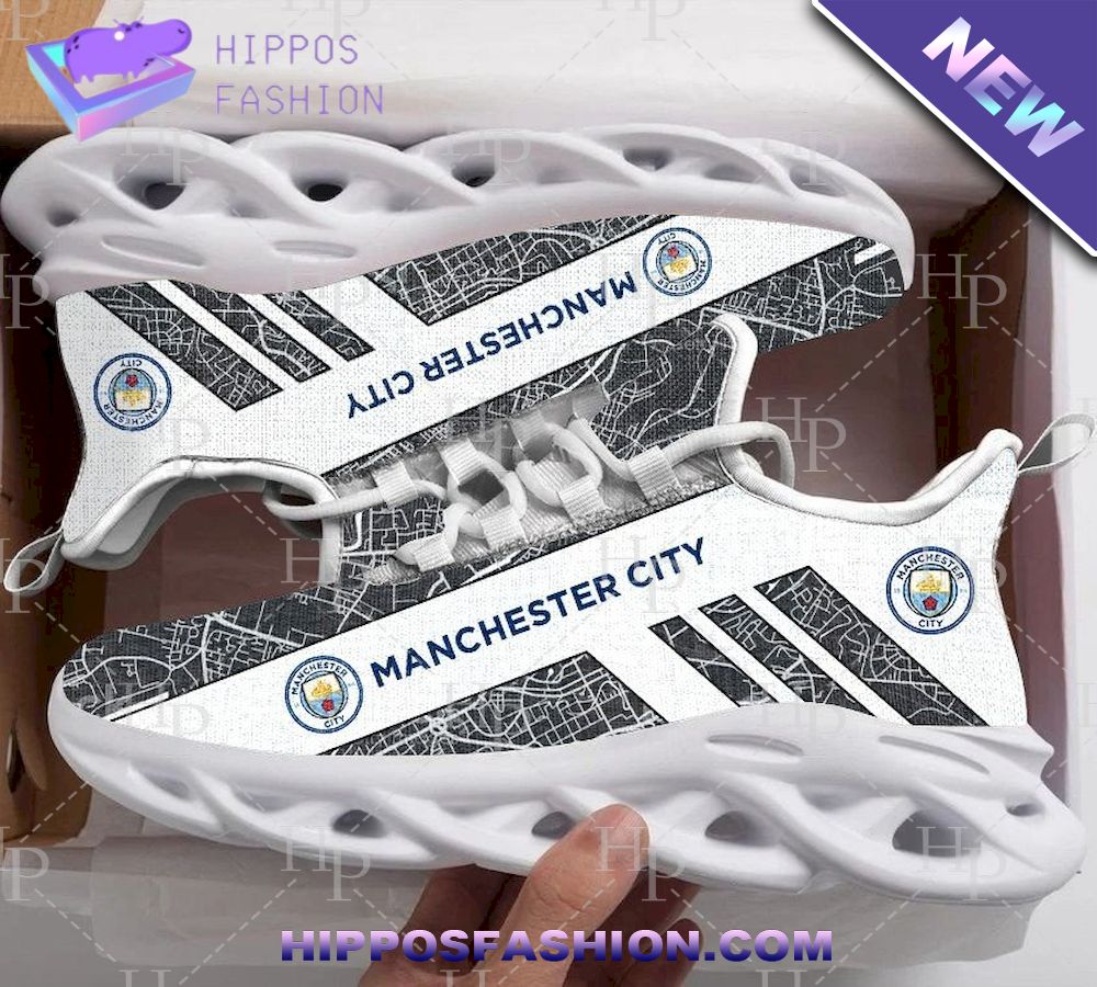 Manchester City FC Champions League Custom Name Max Soul Shoes
