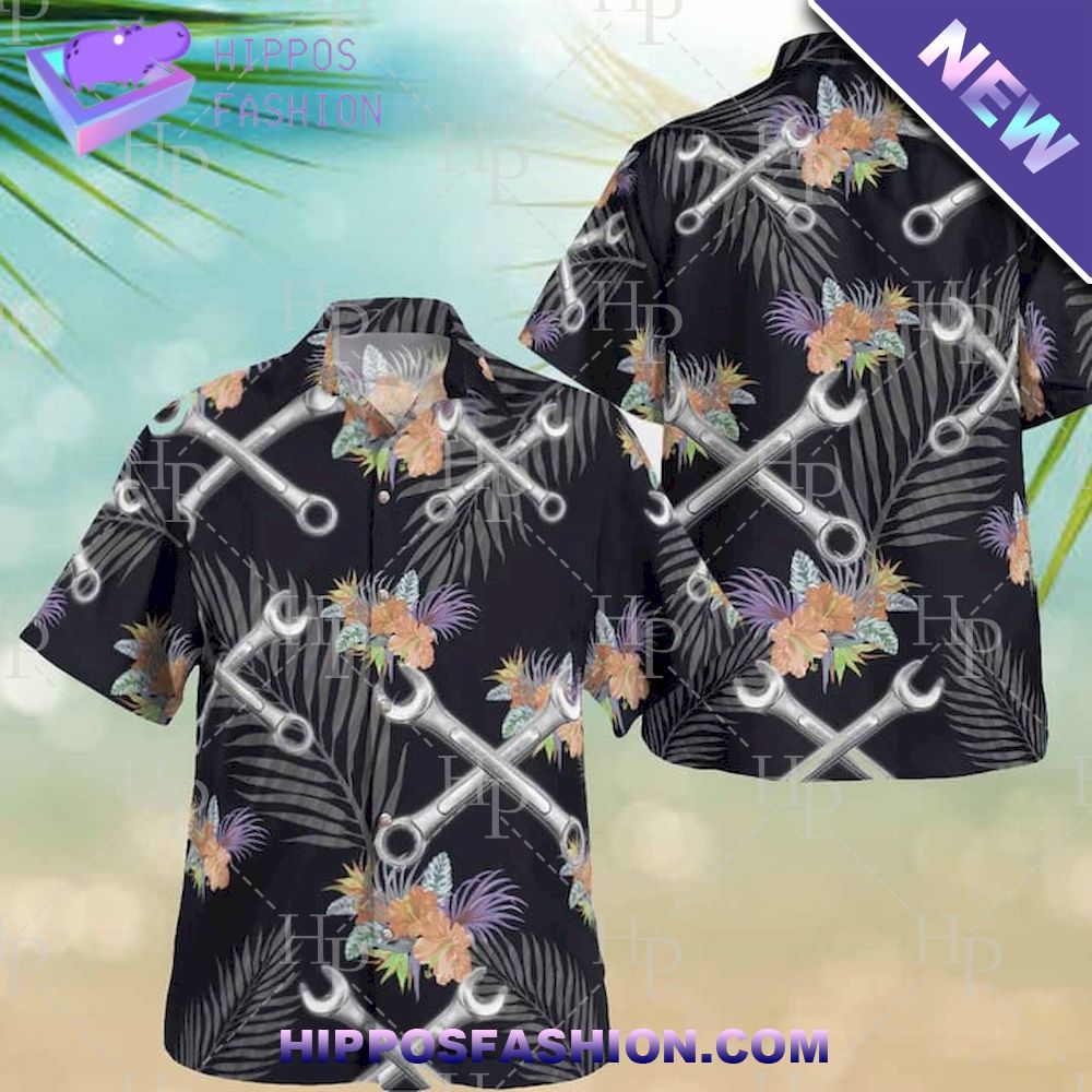 Mechanic Summer Vibes Hawaiian Shirt