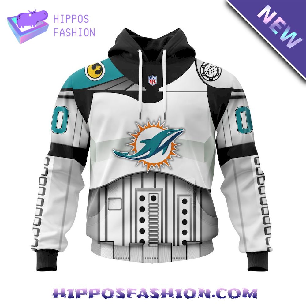 Miami Dolphins Star Wars May The th Be With You Personalized Hoodie D