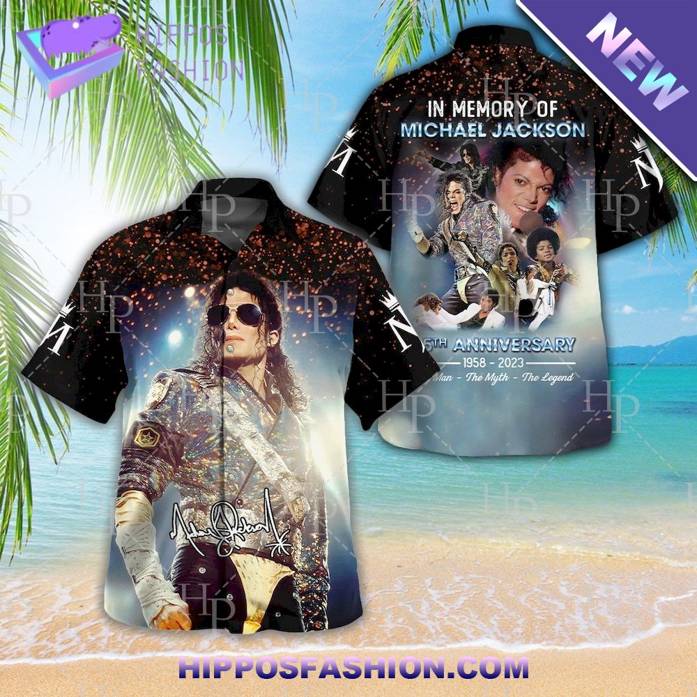 Michael Jackson The Legend Hawaiian Shirt
