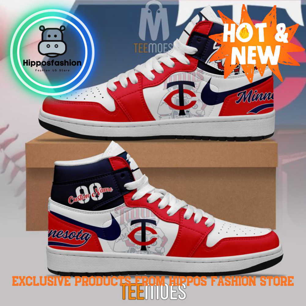 Minnesota Twins MLB Customized Air Jordan Sneakers Shoes nBTwL.jpg
