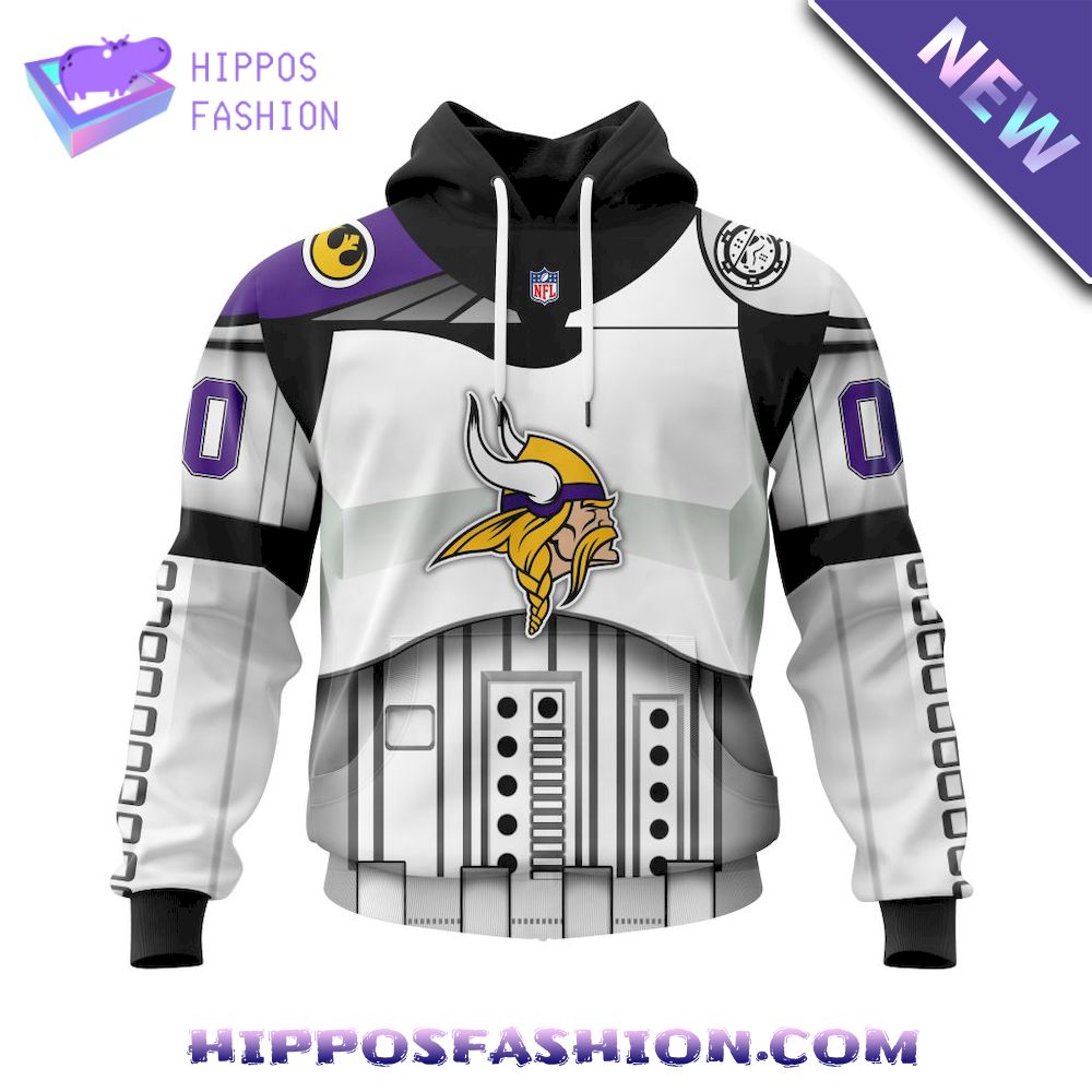 Minnesota Vikings Star Wars May The th Be With You Personalized Hoodie D