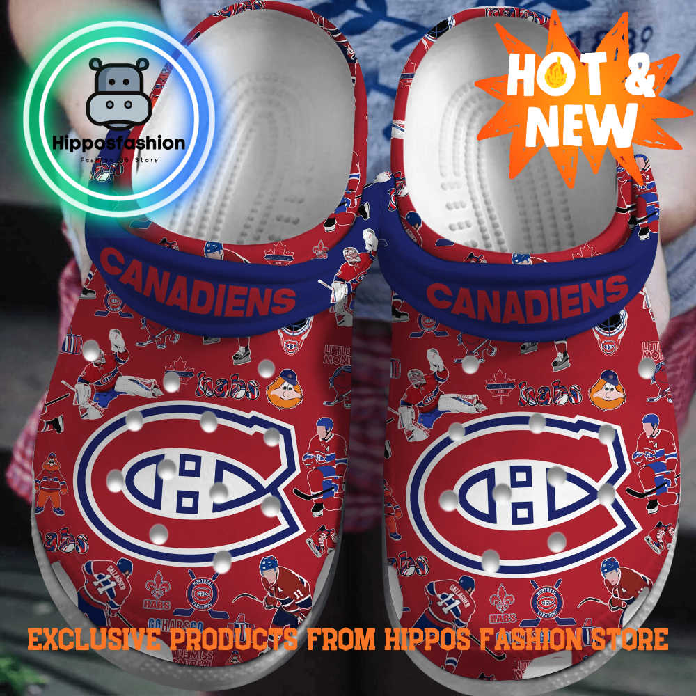 Montreal Canadiens NHL Sport Personalized Crocs Shoes