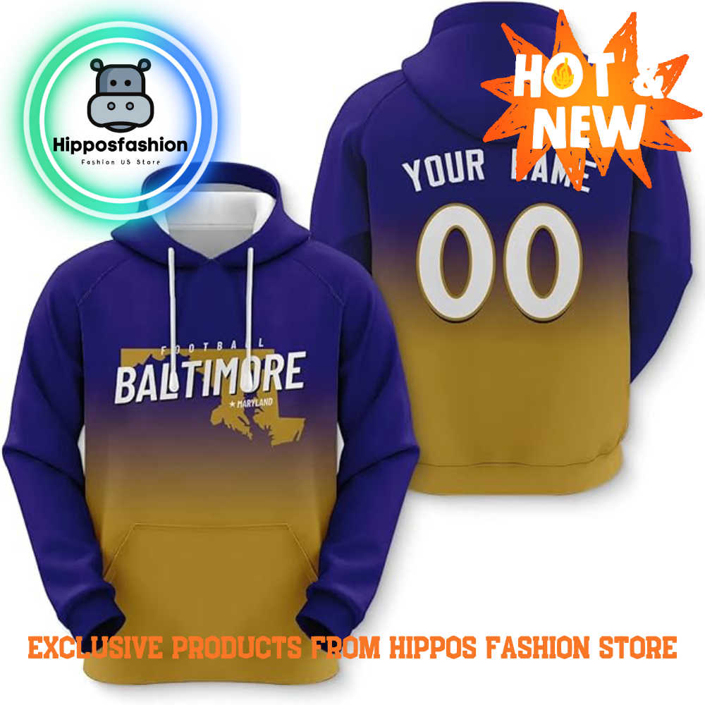 NFL Baltimore Ravens Football Personalized Hoodie VCU.jpg