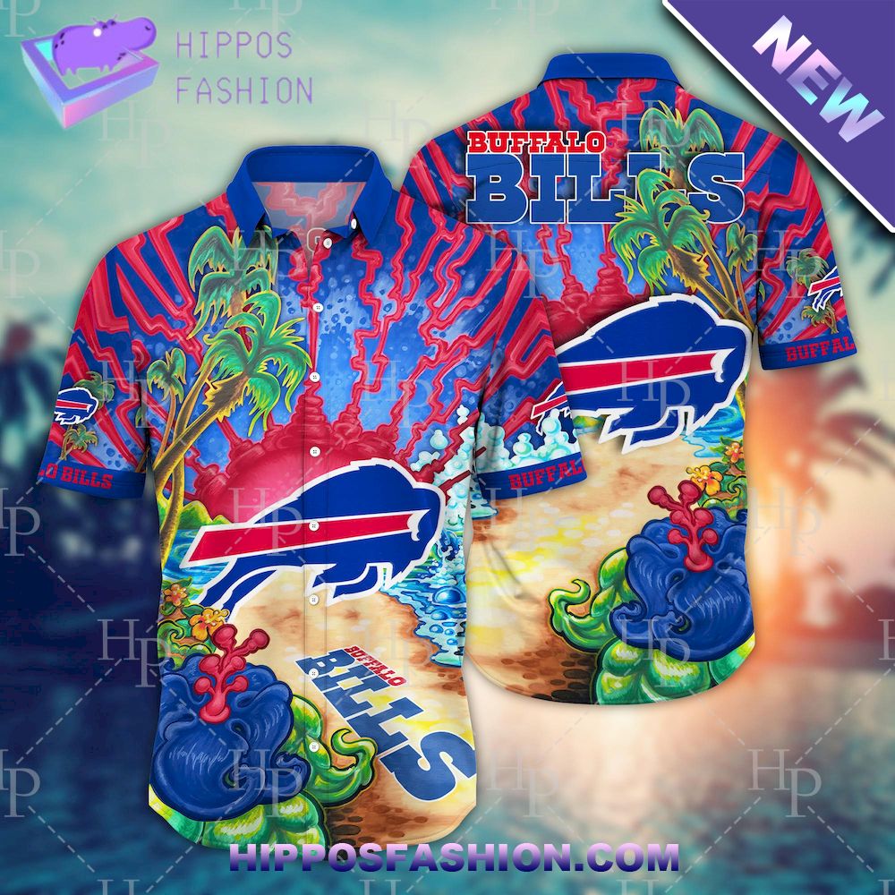 NFL Buffalo Bills Flower Hawaiian Shirt