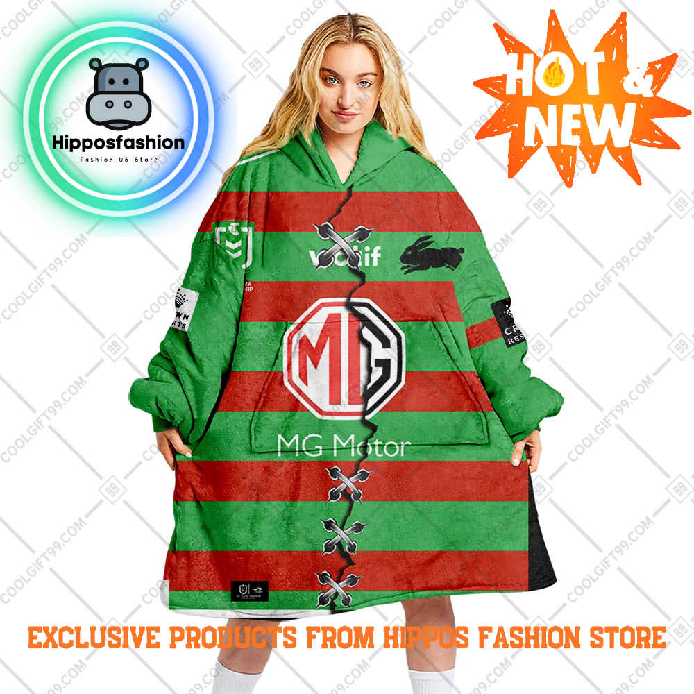 NRL South Sydney Rabbitohs Personalized Blanket Hoodie JGvtB.jpg
