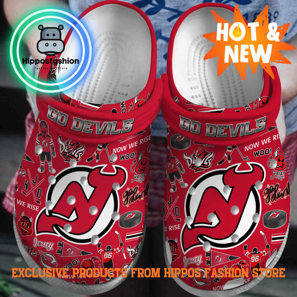 New Jersey Devils NHL AllStar Game Crocs Shoes