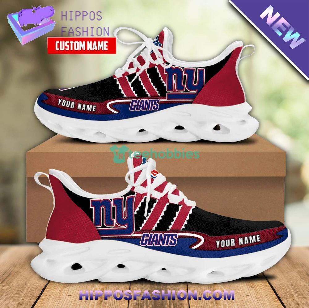 New York Giants NFL Personalized Max Soul Shoes