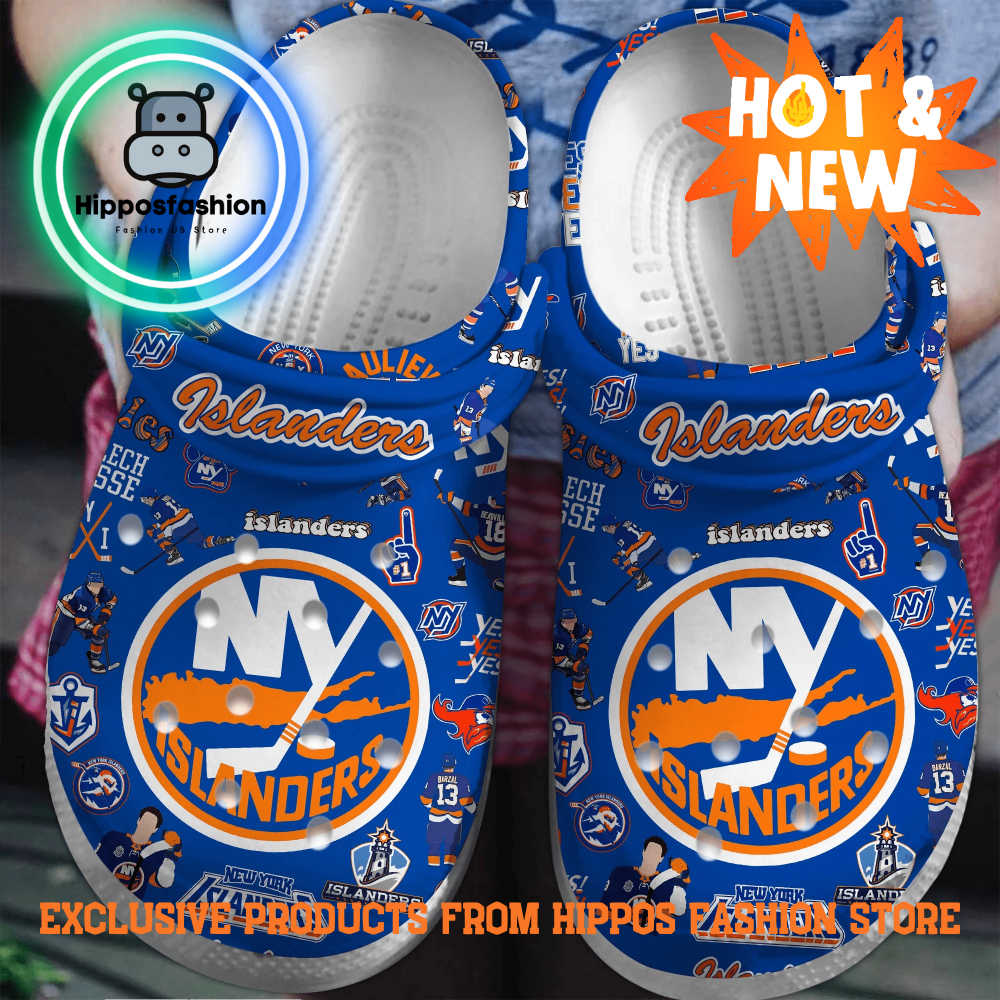 New York Islanders NHL Player Relations Personalized Crocs Shoes kIhK.jpg