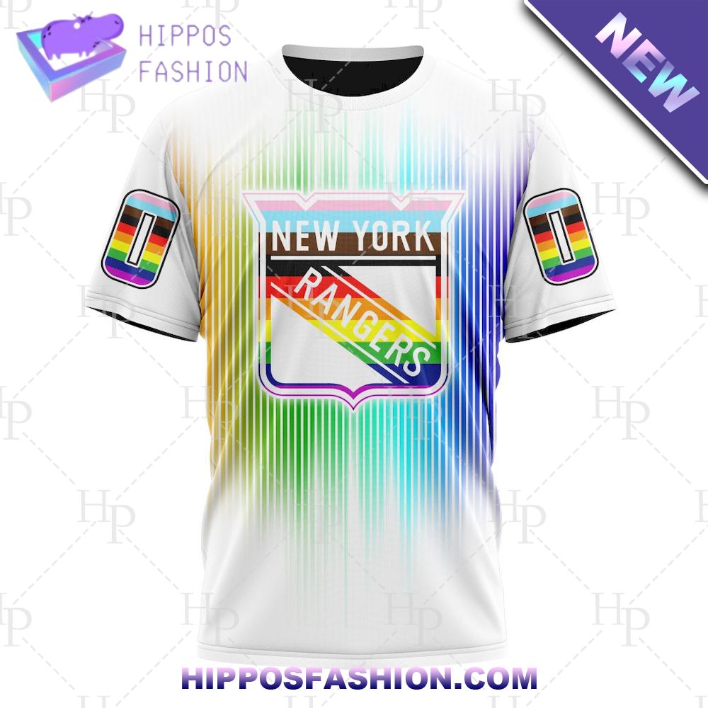 New York Rangers NHL Special For Pride Month Personalized Tshirt