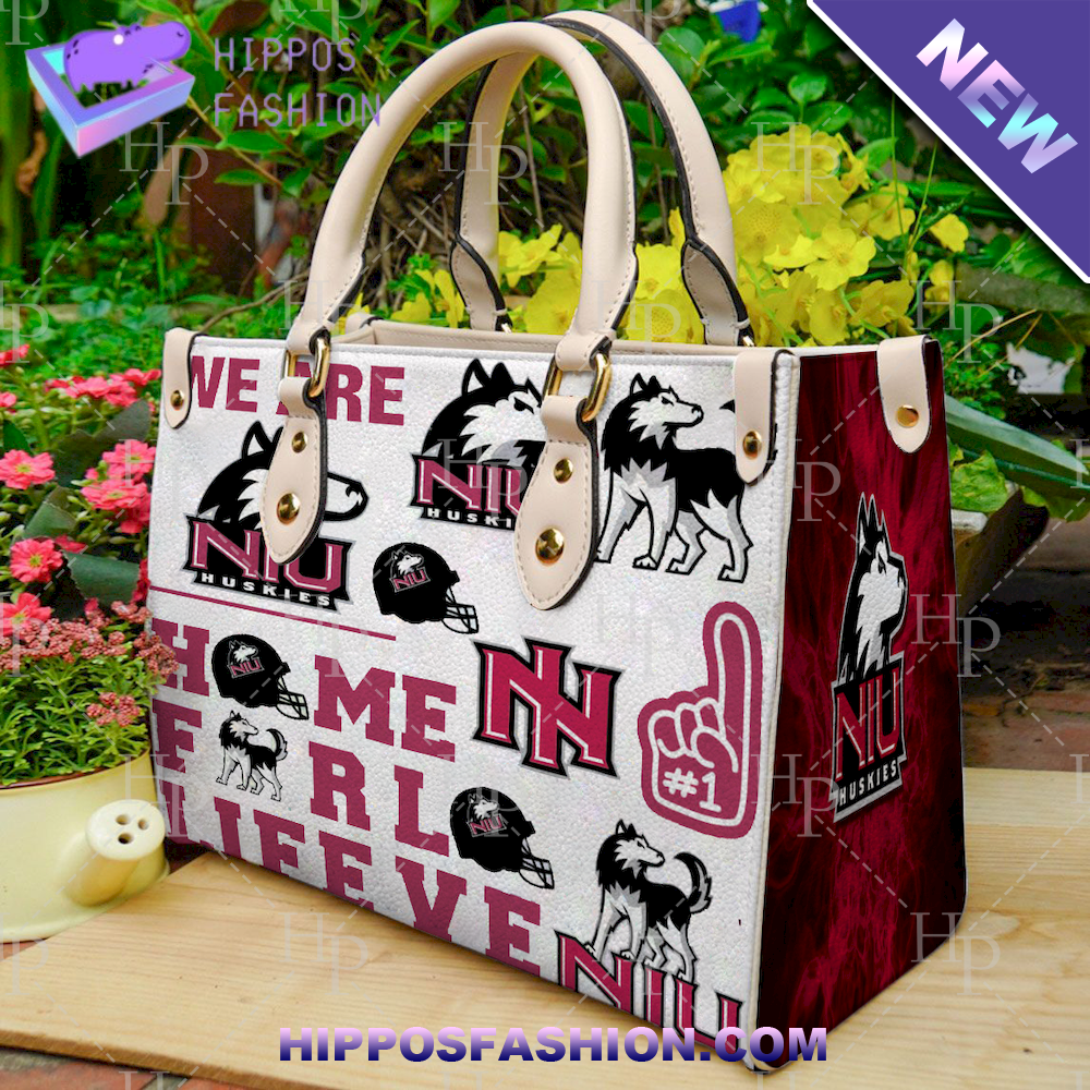 Northern Illinois Huskies Leather Handbag