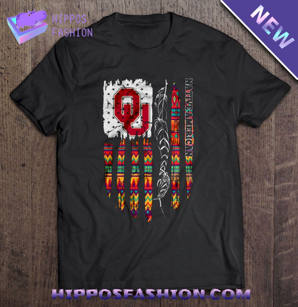 Oklahoma University Native American Shirt