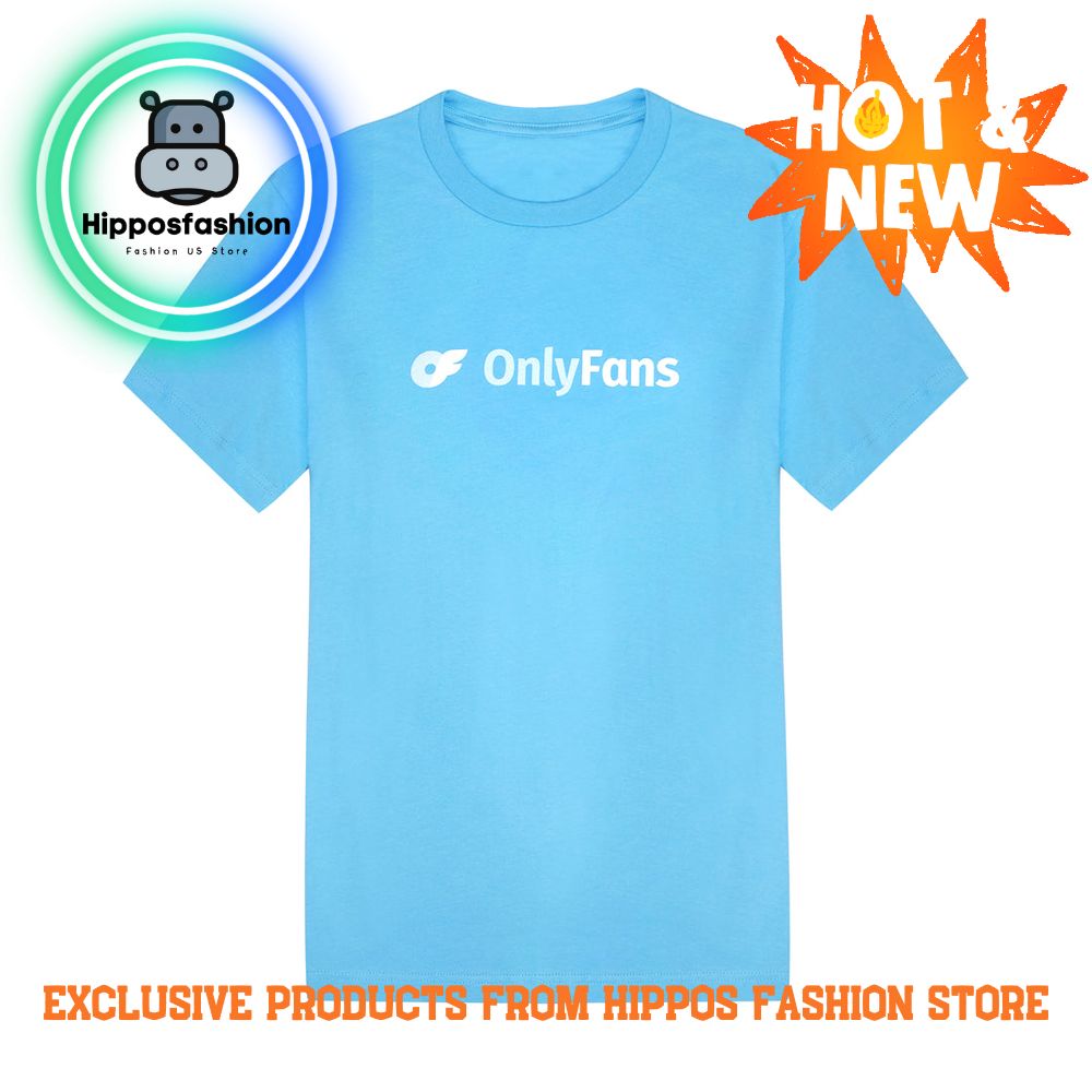 Onlyfans Blue Logo T Shirt
