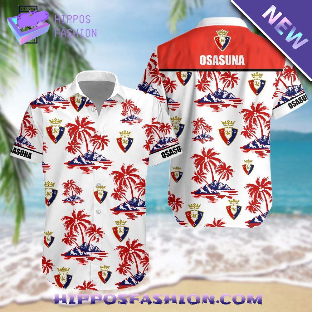 Osasuna Soccer Club Hawaiian Shirt And Short