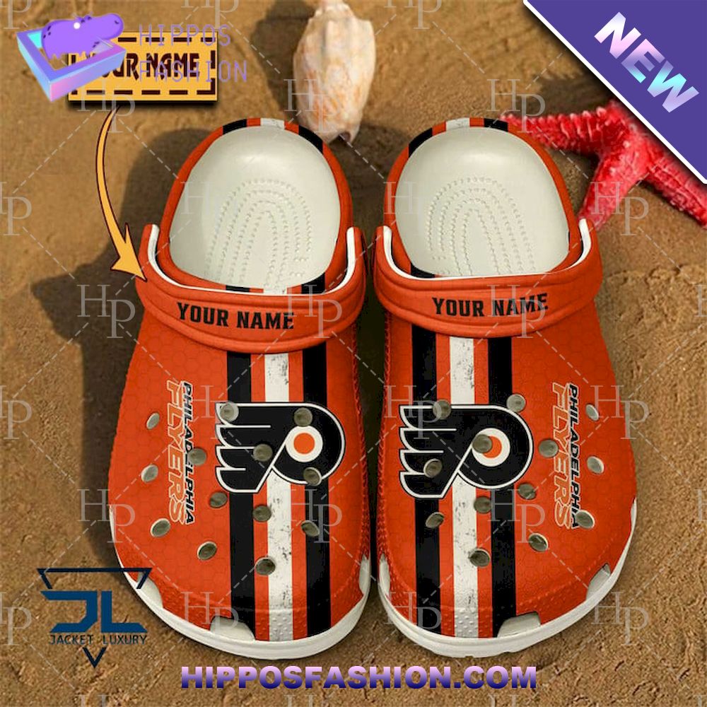 Philadelphia Flyers Crocband Crocs Shoes