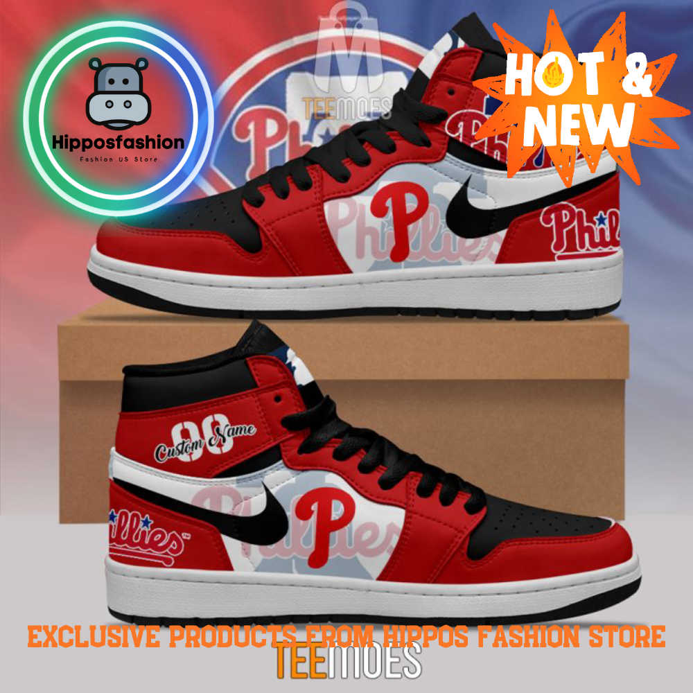 Philadelphia Phillies MLB Customized Air Jordan Sneakers Shoes xNo.jpg