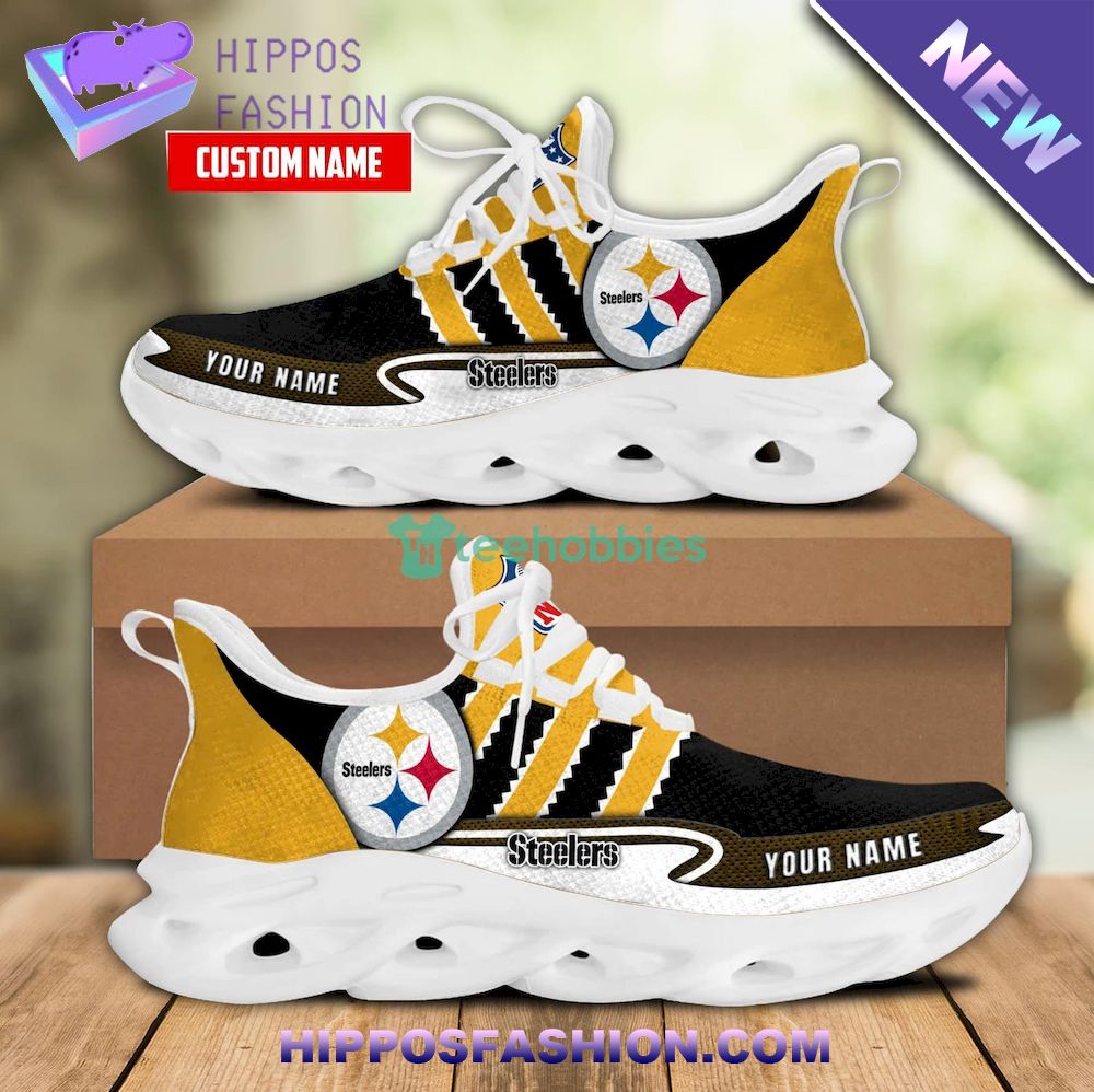 Pittsburgh Steelers NFL Personalized Max Soul Shoes