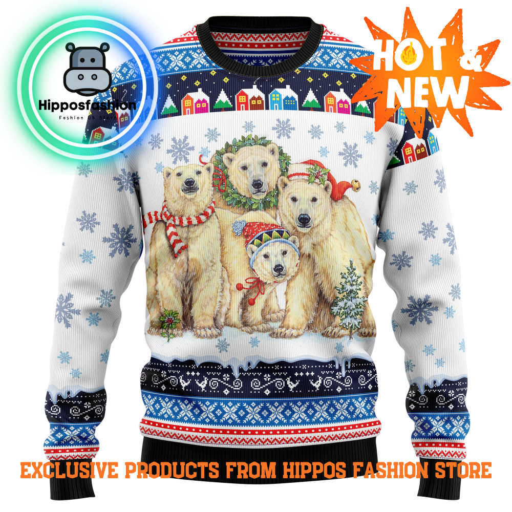 Polar Bears Christmas Ugly Christmas Sweater