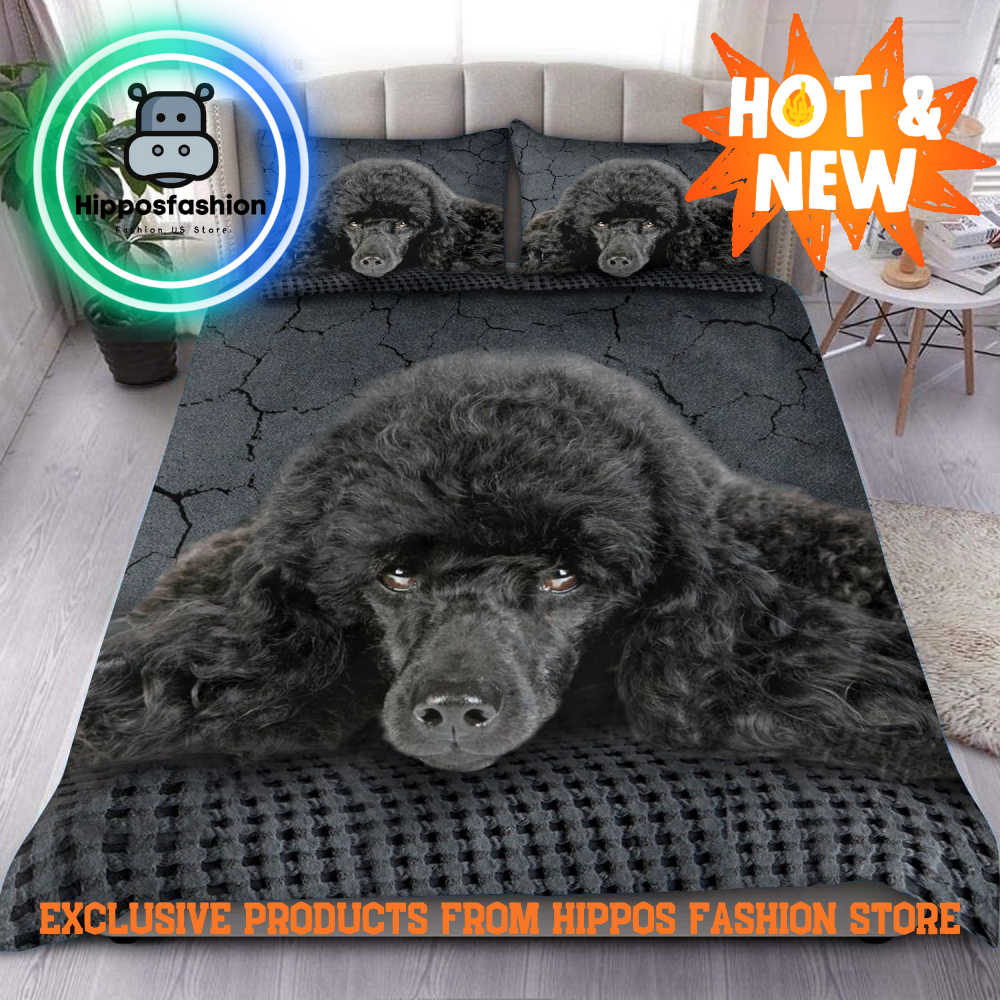 Poodle 3D All Over Printed Bedding Set