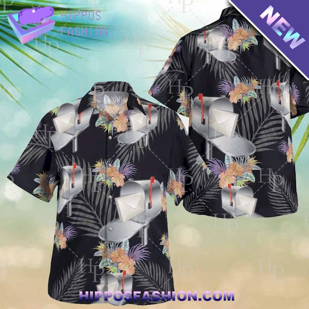 Postal Worker Summer Vibes Hawaiian Shirt
