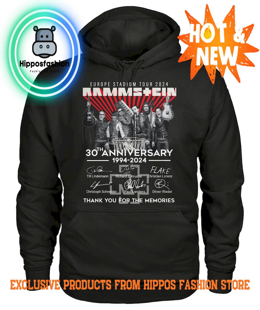 Rammstein Tour th Anniversary Hoodie