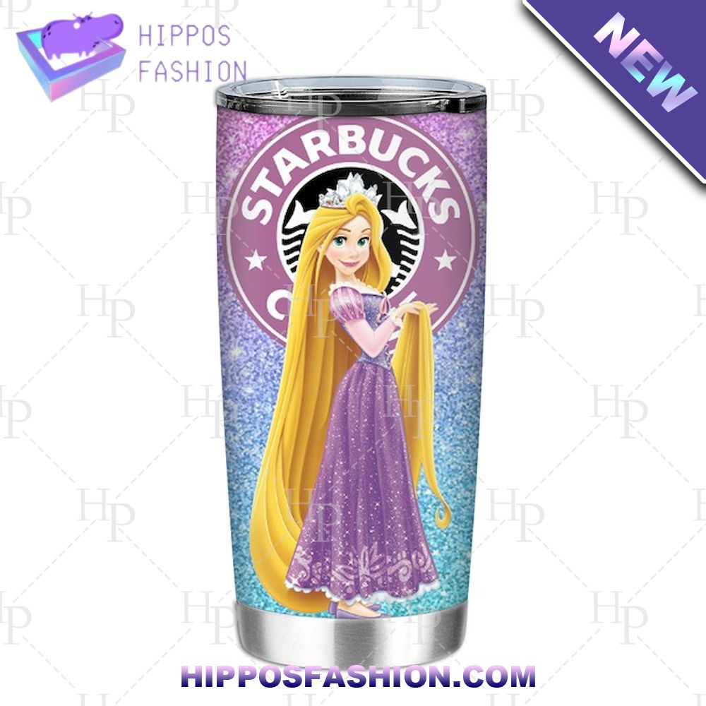 Rapunzel Princesses Starbucks Coffee Disney Tumbler