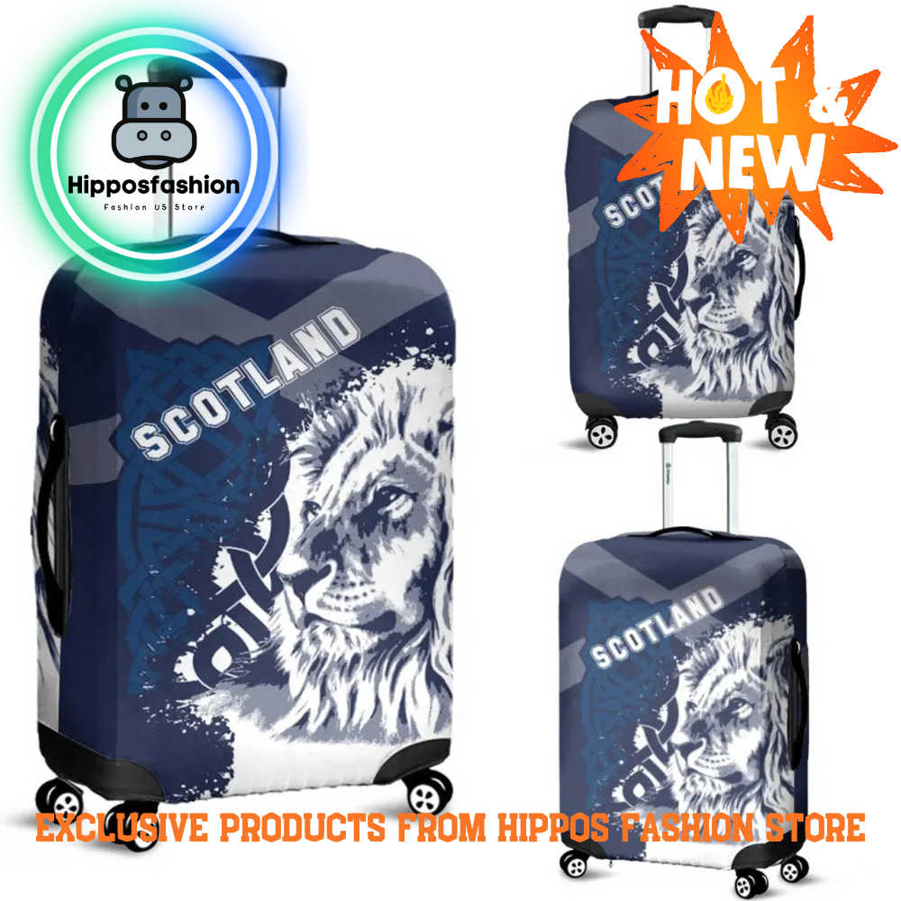 Scotland Celtic Cross Celt Lion Luggage Cover Npkey.jpg