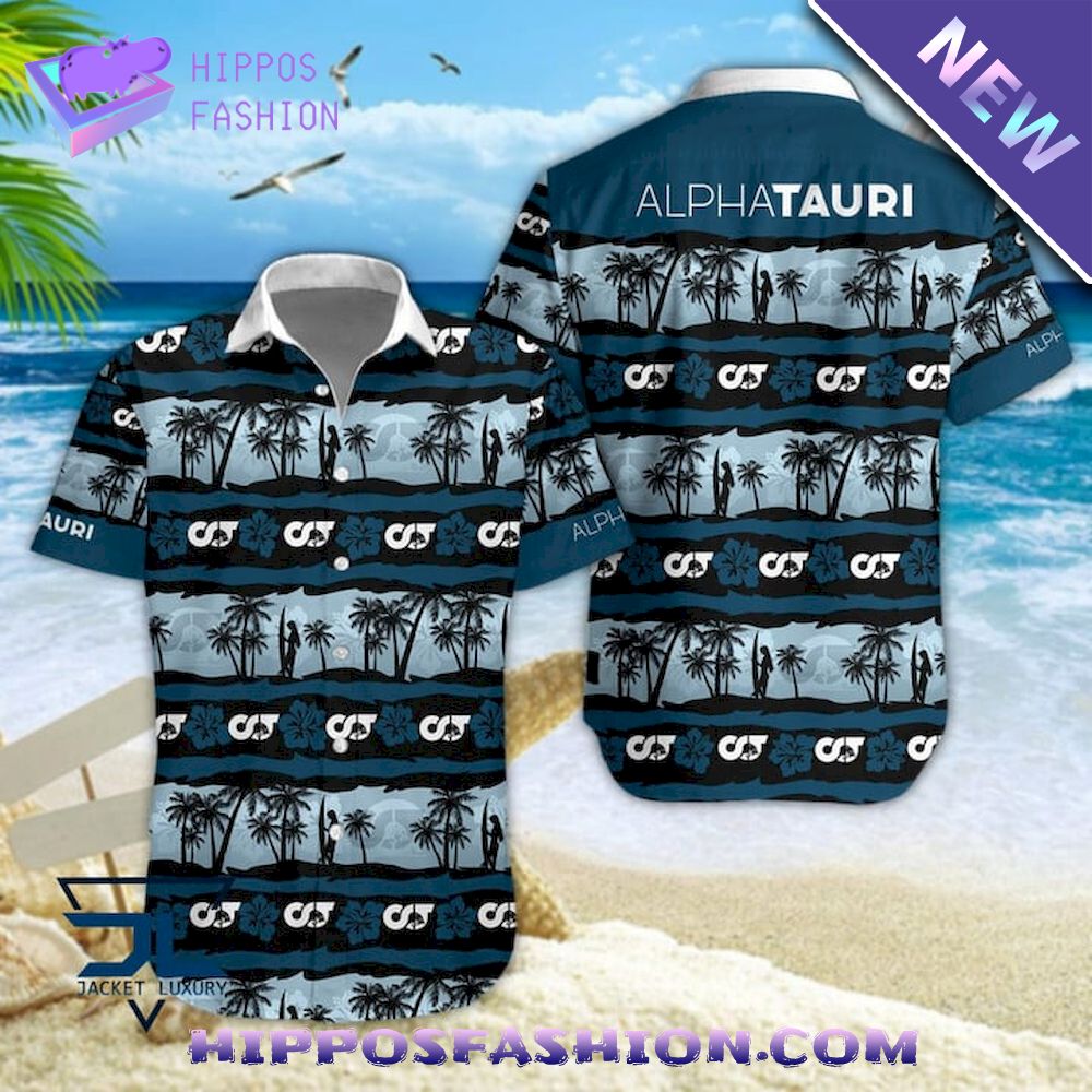 Scuderia AlphaTauri Island Hawaiian Shirt