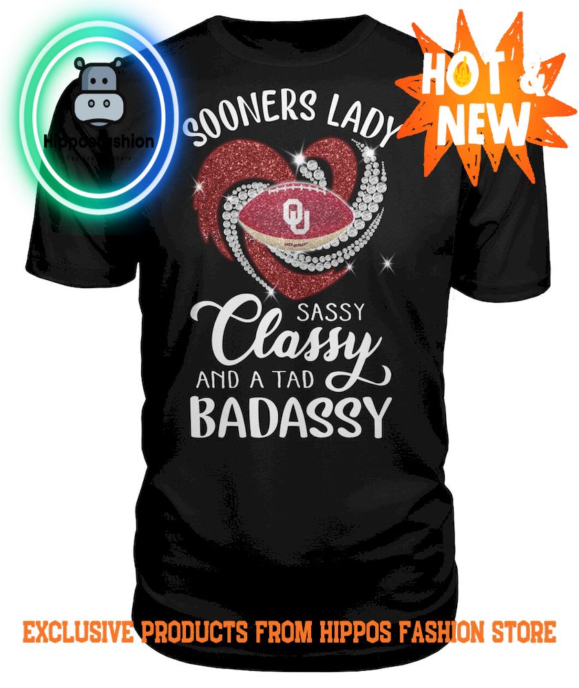 Sooners Lady Sassy Classy T Shirt