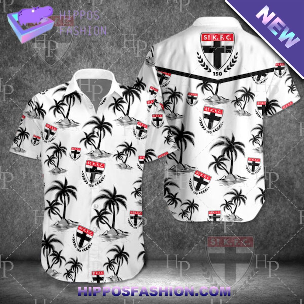 St Kilda Saints FC Hawaiian Shirt