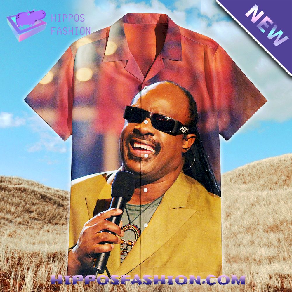 Stevie Wonder Hawaiian shirt 3D