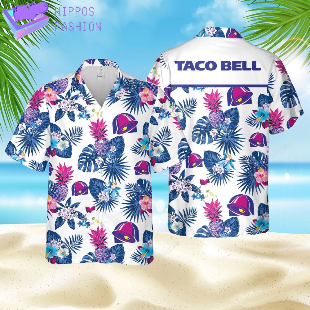 Taco Bell Hawaii Beach Hawaiian Shirt