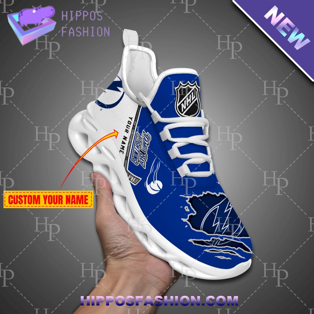 Tampa Bay Lightning NHL Personalized Max Soul Shoes